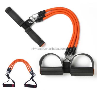 China Custom Fitness Center Foam Foot Pedal Resistance Band for sale