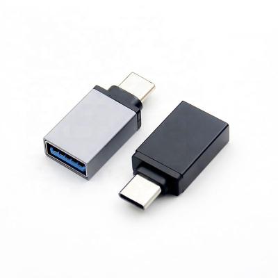 China Mobile Phone Cantell Aluminum Alloy USB 3.0 Extension Adapter USB Female to Micro/USB C OTG Male Connector Type C for Mobile Phone for sale