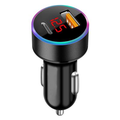 China Power off memory cantell 18W 3.1A USB port car chargers doubles led car usb charger adapter car fast charging for sale