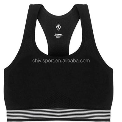 China Perfersonal Factory Breathable Custom Colorful Fashionable Young Teen Girl Recycled Sports Bra for sale