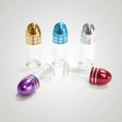 China Mannelijke verbetering helder lege pil capsule kogels plastic enkele pil fles Te koop