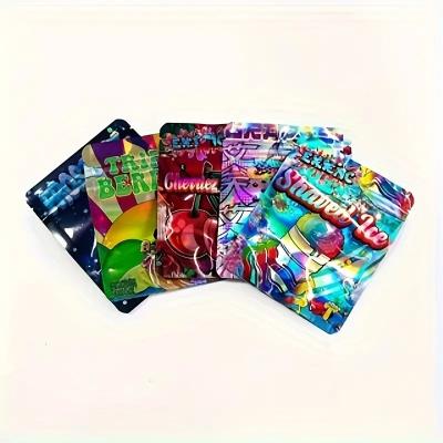 China Customized Printing Zipper Custom Mylar Bags Moisture Proof For Food Snacks for sale