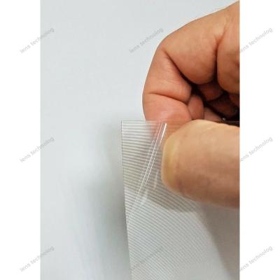 Chine La plaque en plastique lenticulaire résistante aux rayures en PET avec une résolution de 50 60 100 200 LPI à vendre