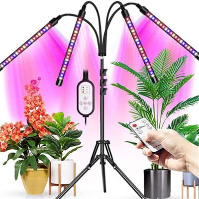 China Seed Starting Amazon Best Selling Latest 4 Tube LED Light For Indoor Plant Growing Led Grow Light Led Grow Light IR UV Light for sale