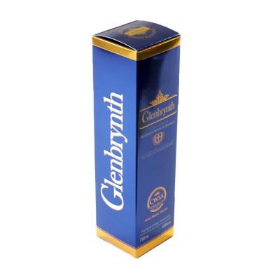 China Customizable packaging high quality and low price gold and silver card printing box for popular luxury wine box packaging for sale