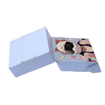 China Hot-selling High Quality Corrugated Paper Large Advanced Toys Box Packing Safe Rectangular Toy Packing Box for sale