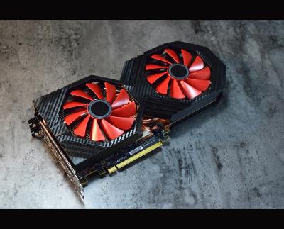 China Hot Selling Used Workstation 2021 XFX AMD RX Vega 56 Cards 8GB Graphics Video Card for sale