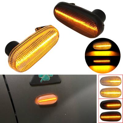 China Dynamic LED Side Marker Light For Alpha Bravo Romeo Mito 147 GT Fiat Fiat 147 Alfa Romeo Mito 147 GT Fiat 147 Bravo Arrow Turn Signal Light Clear for sale