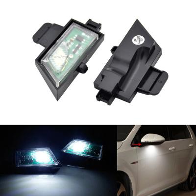 China Car Side Under Mirror Lamps LED Knead Light For VW Golf 7 Variant VII Sportsvan Touran II All Way Canbus D0597 5G0945291.5G0945292 for sale