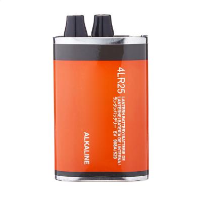 China Consumer Electronics High Power 4r25x 4r25 Lantern 6v 4lr25 6v Alkaline Portable Battery for sale