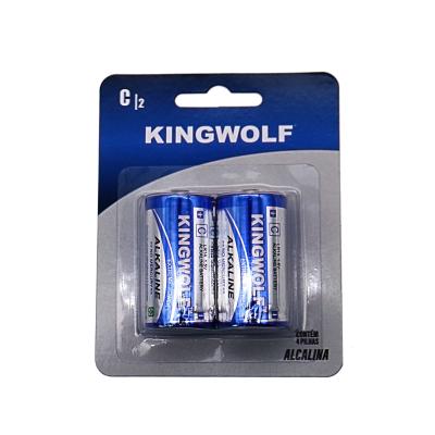 China Hot Sale Disposable Toys LR14 Alkaline Battery C Size UN-2 Size Battery for sale