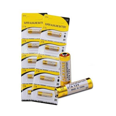 China High Quality Toys 5pcs/Blister Card 27a 12v Alkaline Batteries L828 12v27a for Electric Rolling Gate for sale