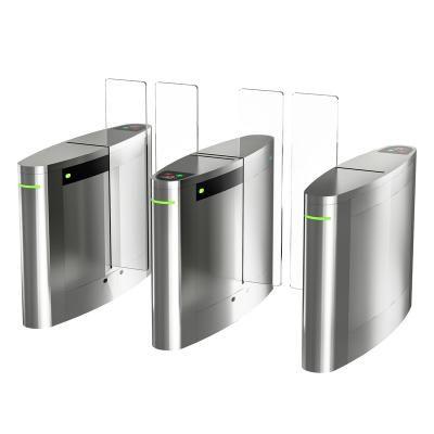 China Economical 304 Stainless Steel Automatic Access Control Entry Barrier Gate Sliding Turnstile for sale