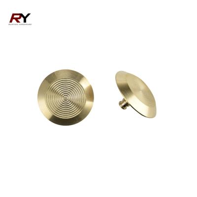 China Surface Standard Brass Gold Tactile Ground Indicator for sale