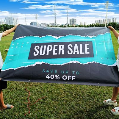 China Custom Printing Outdoor Promotional Market Party Flags Roll Up Wedding Flags Banners for sale