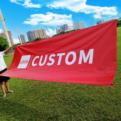 China Advertising Custom Printing Promotional Display Banners Outdoor Wedding Party Flags Roll Up Flags Banners for sale