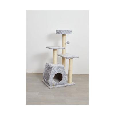 China Cats Lead Kratzbaum Wholesale Climbing Arbol Tree Gato Torre Tower Furniture Cat for sale