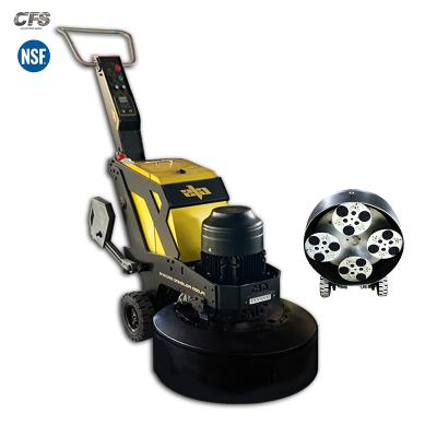 China Industrial Concrete Marble Terrazzo Floor Grinding Machine Floor Grinder CFS-GDR856 Sponge Polish Pad Support New Concrete Online Design for sale