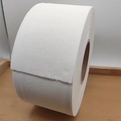 China Hotels Wholesale Two Ply Custom Design Printed Tissue Paper Jumbo Roll Individually Wrapped Biodegradable Cheap Turkey for sale