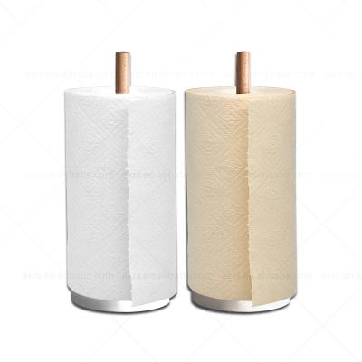 China Kitchen Piece Kitchen Paper Towel Makers Bulk Disposable Soft Roll Individually Wrapped Embossed Kitchen Paper 2 Ply Paper Towel for sale