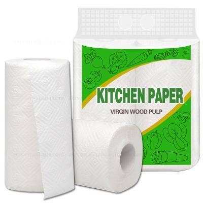 China Kitchen Room Bulk Soft Eco - Friendly Strong Oil Absorption Scented Kitchen Paper Towel for sale