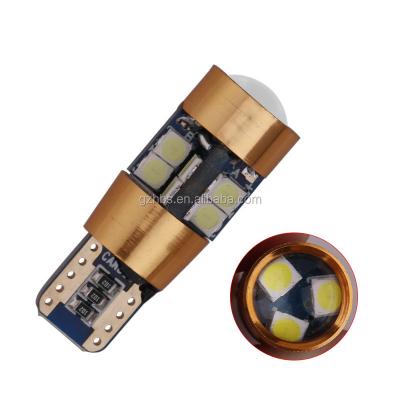 China HAIZG aluminum newest t10 car led bulbs 3030 19smd car led interior bulb for sale