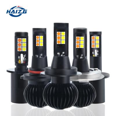 China Factory Direct Sale COB X5 H4 LED Car Headlights Bulb 40W Brighter Size Led Lighting H4 Fog Lamp Auto Headlight X5 Car Led Fog Light for sale