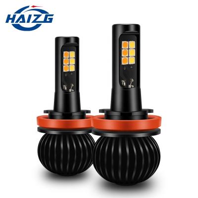 China HAIZG x5 car led fog lights 2300lm high brightness lamp h4 car auto accessories X5 car led fog light for sale