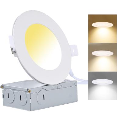 China Traditional 120V IP44 led downlight 4inch 9W led downlight 3cct led downlight 9W 4inch for sale