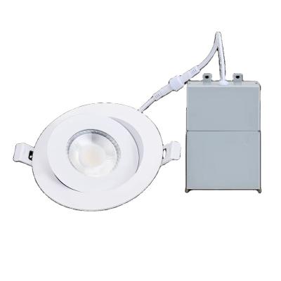 China Traditional indoor lighting led gimbal downlight 4inch 9W high efficiency led downlight IP54 led downlight for sale