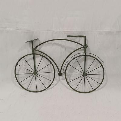 China Bike Personalized Shop Creative Designs Wrought Iron Home Decorations Bike Wall Decor for sale