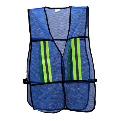 China Tape Safety Vest Factory Supply Reflective Work Hi Viz Wear High Visibility CE Certificated Safety Reflective Vest for sale