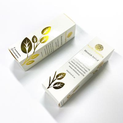 China Recycled materials good prices custom logo printed face cream box skin care box box for skin care packaging for sale