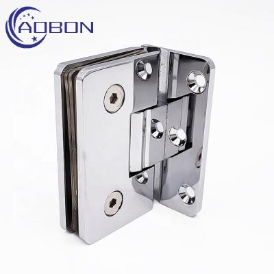 China Easy Installation Durable Safe General Used 90 Degree Wall To Glass Hinge Sliding Door Shower Hinge For 8-12mm for sale