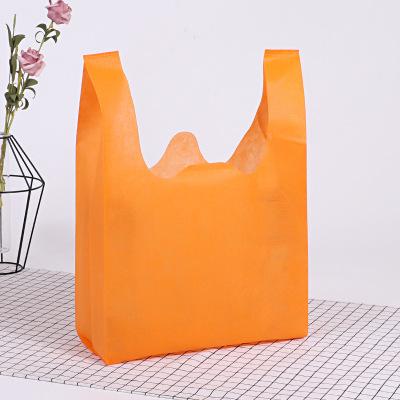 China Fashion Promotional Custom Designs Print Eco Friendly Die Cut Nonwoven Shopping Bags , D Cut Non Woven Marketing Totes Bag for sale