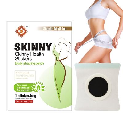 China Shaolin Manufacturer Non-Toxic Chinese Customized High Quality No Belly Supplement Pure Natural Slimming Patch for sale