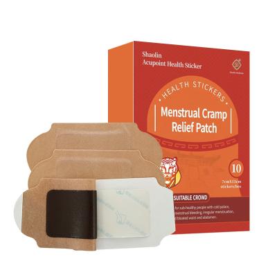 China Menstrual Moxibustion Maker Shaolin Menstrual Pain Pain Relief Non-Toxic Natural Herbal Pads Warming Relieving Correction for sale