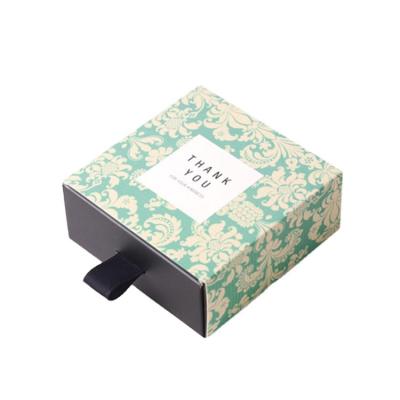 China Recycled Materials Cardboard Packaging Gift Candy Candle Soap Luxury Custom Paper Tea Drawer Boxes for sale