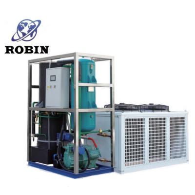 China China Hotels air water cooling 3 ton tube ice machine for drinks with factory price for sale