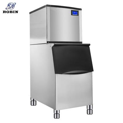 China Easy Operating 550 Kgs / 24 Hours Automatic Cube Commercial Machine Ice Maker for sale