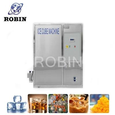 China Industrial Clear Food Storage Ice Cube Machine 1 Ton / 24 Hours With Full Production Capacity for sale