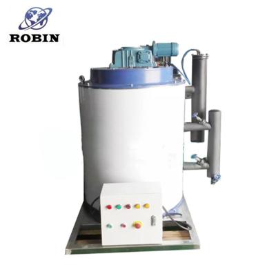 China Ecnomical price with high quality 1t 2t 3t 5t 8t 10t flake ice machine drum ice flakes vaporizer for sale