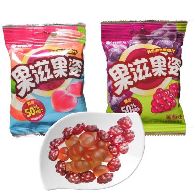 China 60g natural peach flavor wholesale fruit jelly for sale