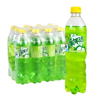 China Low Fat Carbonated Soft Drinks Mirinda Fruity Drinks 600ml for sale