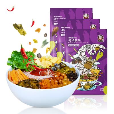 China Wholesale Dry Liuzhou River Snail Noodles Rice Noodles Instant Snail Rice Food Instant Noodles for sale