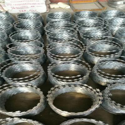 China Concertina Coil  Razor Wire for sale