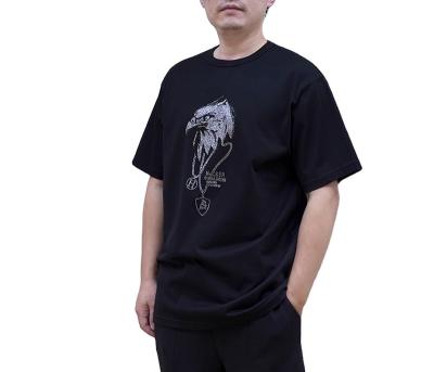 China Anti-pilling Hot Selling Middle East Diamond Direct Sales Multiple Ranks Oversize Running Fine T-shirt for sale