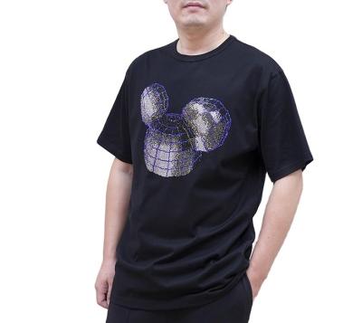 China Anti-pilling new product low MOQ 100% cotton plus size men's T-shirts wholesale o-neck T-shirt for sale