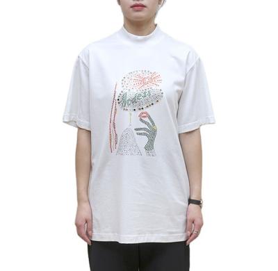 China Omens T-shirt High Level Anti-Wrinkle Low MOQ Good Sizes Oversized Multiple Comfortable Fabric Skin-friendly for sale