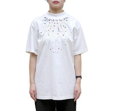 China Wholesale Low MOQ Anti-Wrinkle Oversized Low Price T-shirt Breathable T-shirts Women for sale